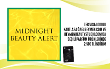 Visa Logolu TEB Bireysel Kredi Kartları ile Beymen.com ve Beymenbeautystudio.com'da Seçili Parfüm Ürünlerinde 2.500 TL İndirim